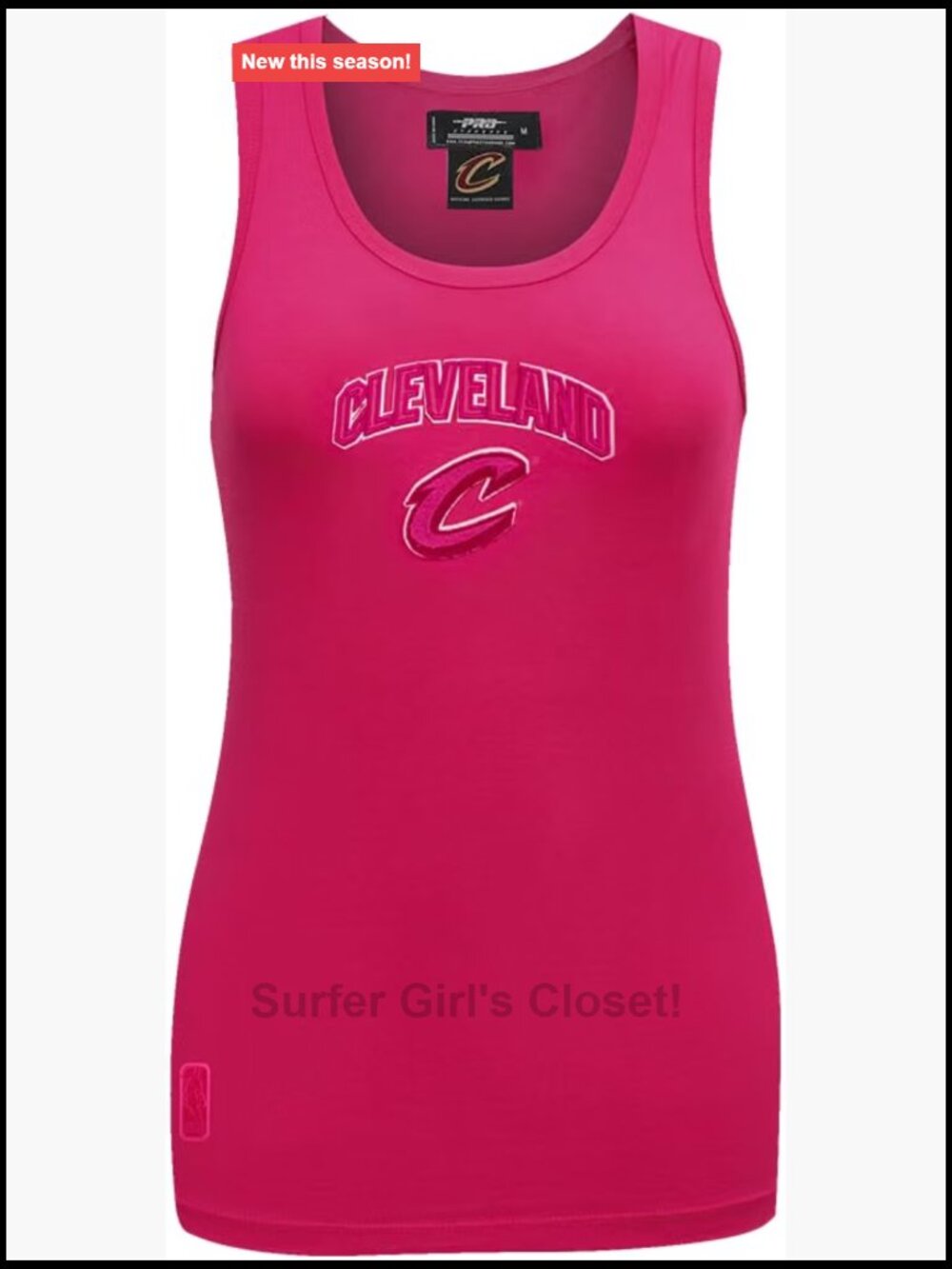 Pro Standard NBA Cotton Racerback Tank Top Cleveland Cavaliers